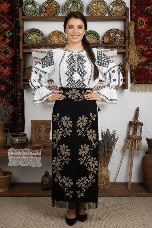 Femei - Fote cu broderie traditionala Sidonia 3