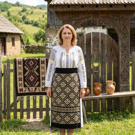 Fote & Catrinte - Fote cu broderie traditionala Otilia