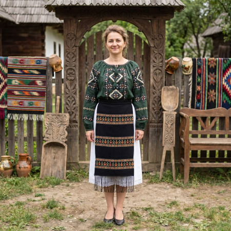 Femei - Fote cu broderie traditionala Valerica 3