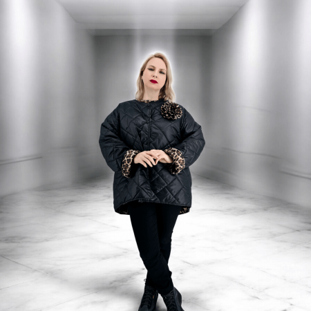 Cardigan - Geaca dama cu accesoriu Mihaela 4