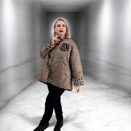 Cardigan - Geaca dama cu accesoriu Mihaela 2