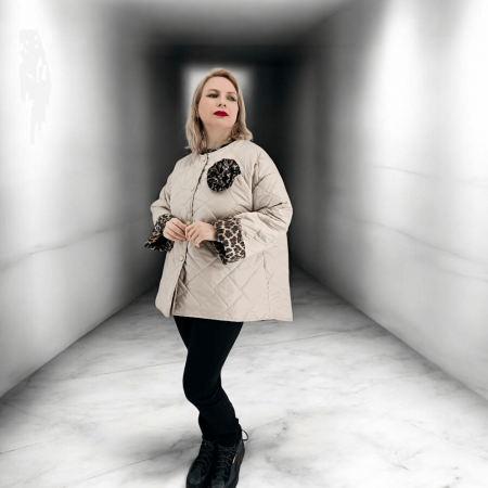 Geaca dama cu accesoriu Mihaela 3 [1]
