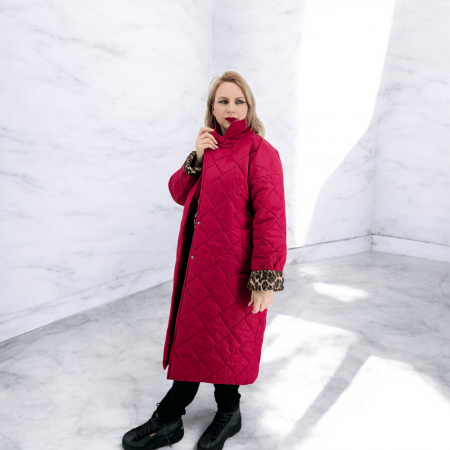 Дамско дълго пролетно/есенно яке 3 [2]