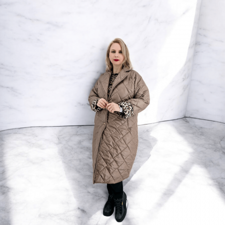 Дамско дълго пролетно/есенно яке 2 [1]