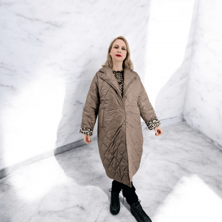 Дамско дълго пролетно/есенно яке 2 [2]