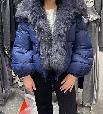 Елегантно палто от органична кожа в различни цветове – Универсален размер [1]