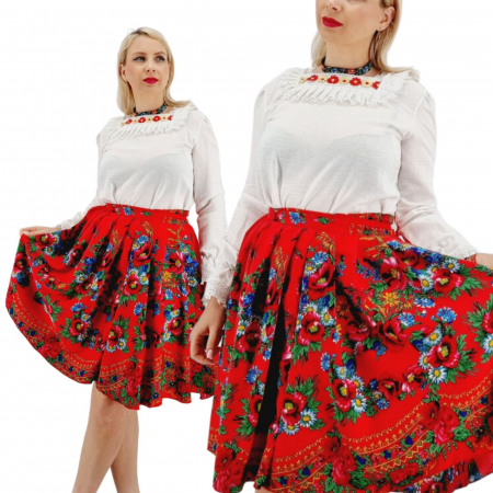 Ръкав 3/4 - Ie Dama tip maramuresana din bumbac Mara 03