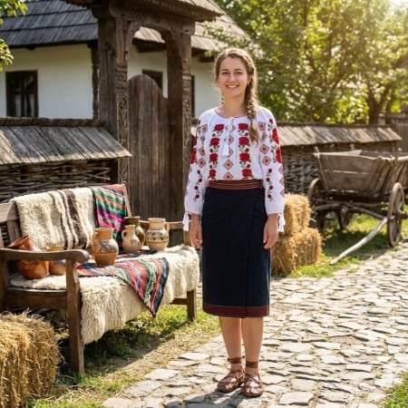 Бродирани блузи - Елегантна Alexia