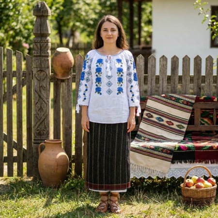 Бродирани блузи - Елегантна Alexia