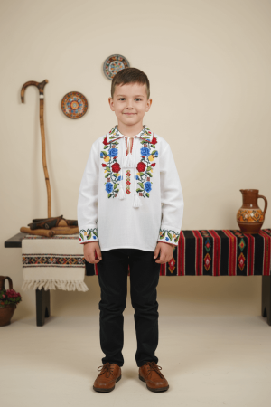 Момчета - Модерна риза за момчета Laurentiu