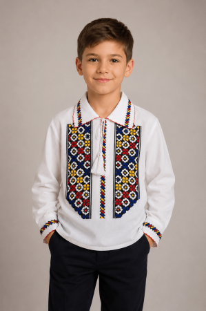 Baieti - Ie Traditionala baieti Tricolor