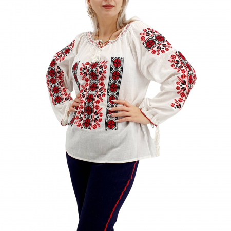 Maneca lunga - Ie traditionala Bianca 29