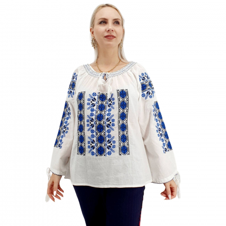 Maneca lunga - Ie traditionala Bianca 30