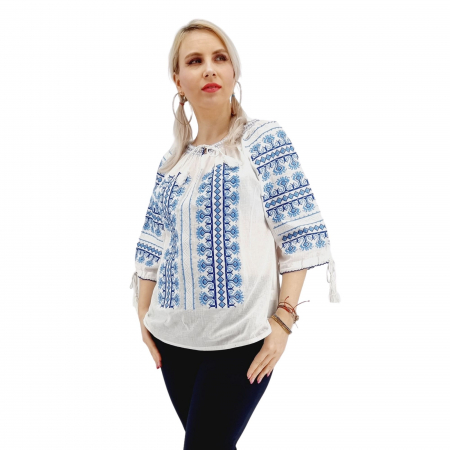 Maneca lunga - Ie traditionala Bianca 35