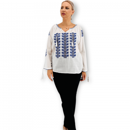 Maneca lunga - Ie traditionala Bianca 41