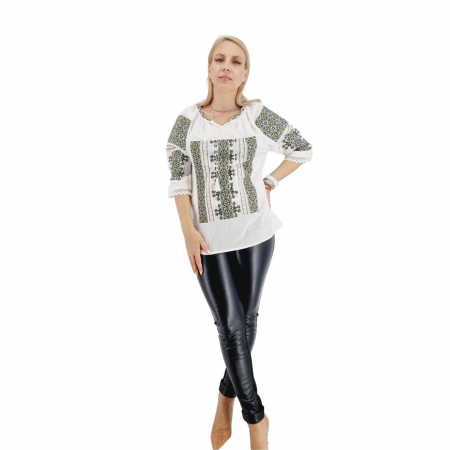 Maneca lunga - Ie traditionala Bianca 52