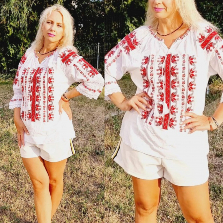 Дълъг ръкав - Ie traditionala Bianca 55