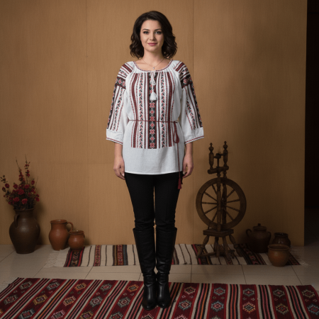 Maneca lunga - Ie Traditionala Bogdana 2