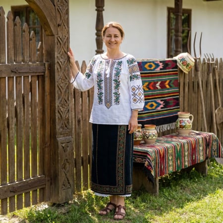 Maneca lunga - Ie Traditionala Braduta 7