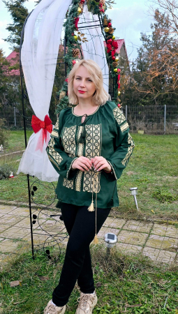 Maneca lunga - Ie traditionala Cristinuta 4