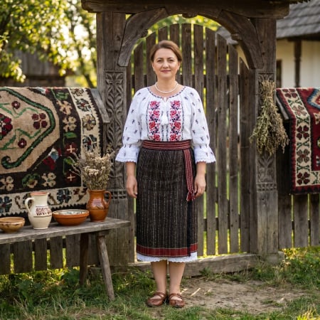 Maneca lunga - Ie Traditionala Gina