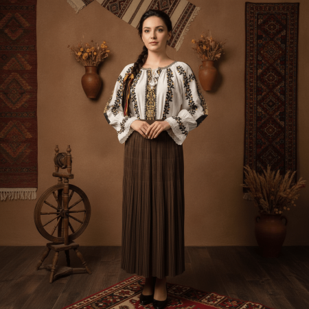 Maneca lunga - Ie Traditionala Emanuela 3