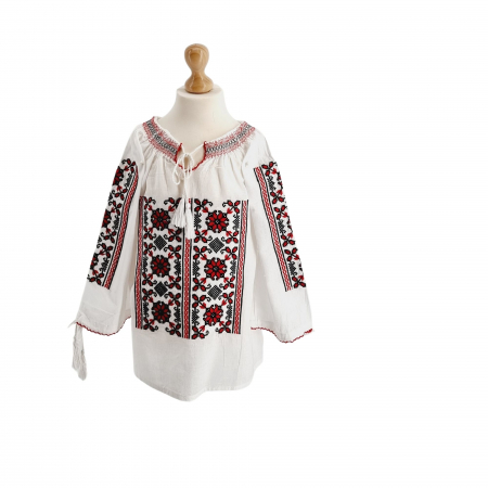 Блузи за момичета с бродерия - Ie traditionala fetite Afrodita 2
