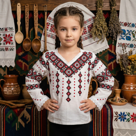 Copii - Ie traditionala fetite Georgeta 3