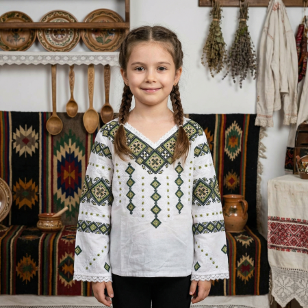 Copii - Ie traditionala fetite Georgeta