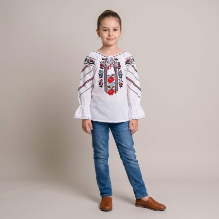 Copii - Ie traditionala fetite Olga 6