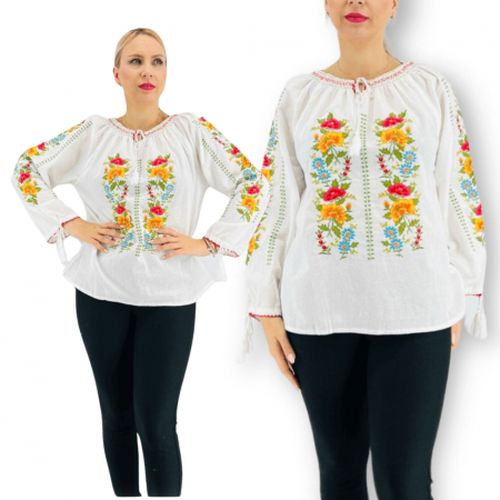 Maneca 3/4 - Ie Traditionala Floricica 4