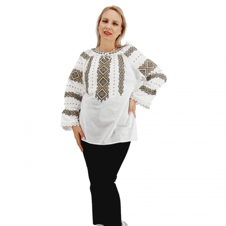 Maneca lunga - Ie Traditionala Iris 55