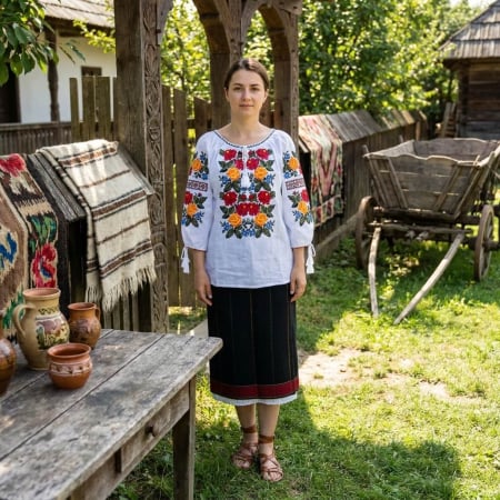 Бродирани блузи - Елегантна Теодора 7