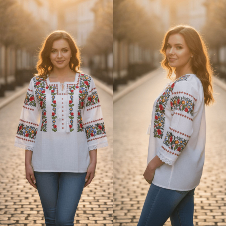 Ръкав 3/4 - Блуза Марта 54