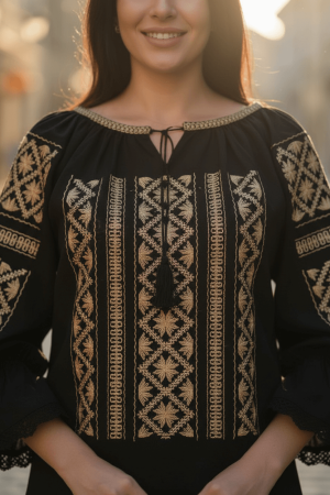 Ie Traditionala neagra Romanita 2 [2]