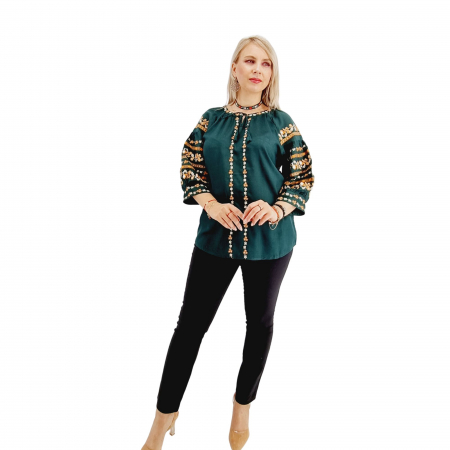 Maneca lunga - Ie traditionala Olga 3