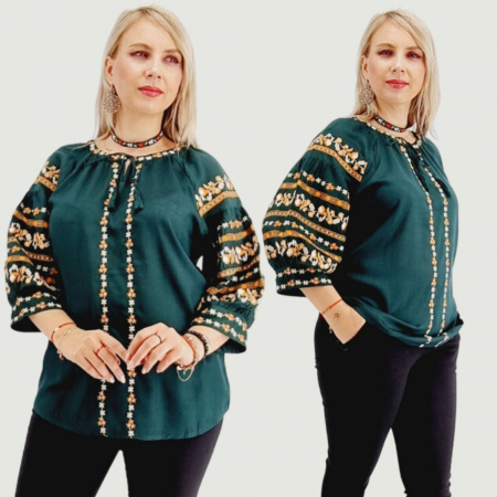 Maneca lunga - Ie traditionala Olga 3