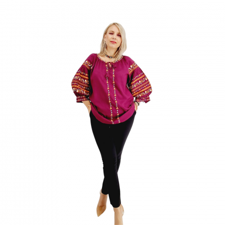 Maneca lunga - Ie traditionala Olga 2