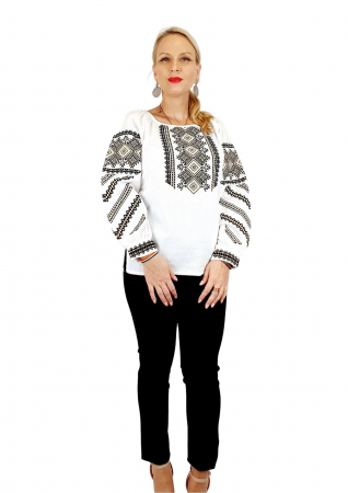 Дамски ризи с бродерия - Изящна Пемота №51