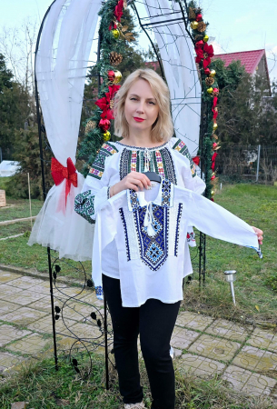 Блузи с бродерия за момчета - Ie Traditionala pentru baieti Petrus 13