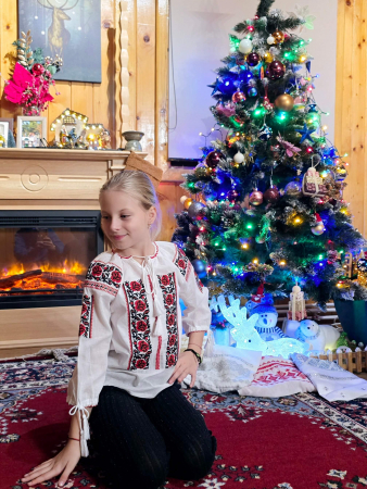 Изящна блуза за момичета Trandafira [2]