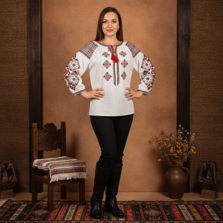 Maneca lunga - Ie Traditionala Petruta 7