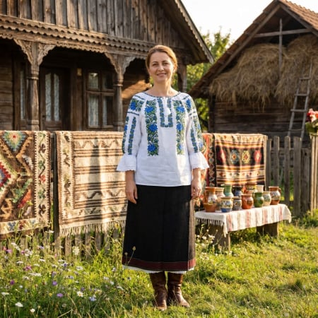 Maneca lunga - Ie Traditionala Robertina 5
