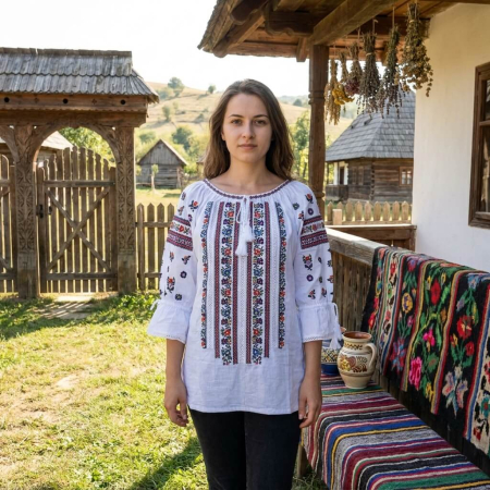 Maneca 3/4 - Ie Traditionala Miruna