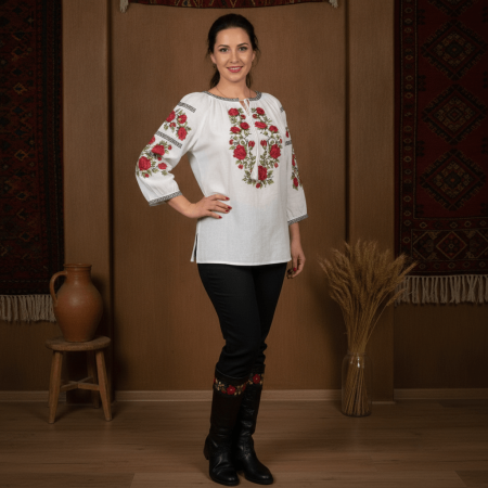 Maneca 3/4 - Ie Traditionala Tamara 4