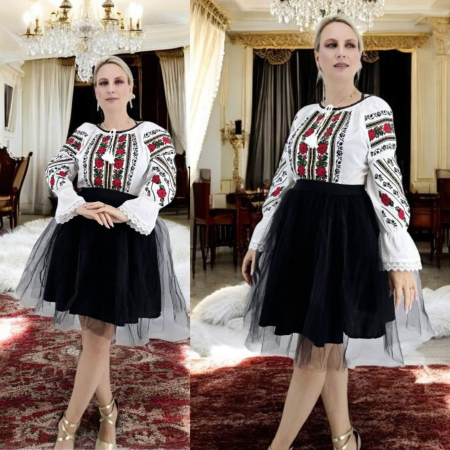 Maneca lunga - Ie Traditionala Teodora 2