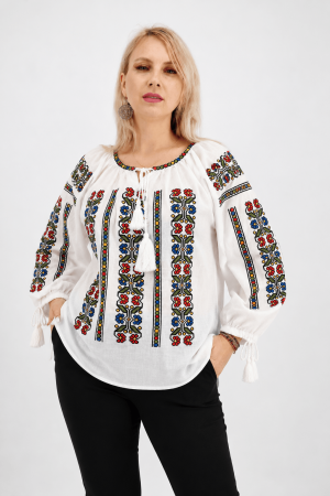 Maneca lunga - Ie Traditionala Tricolor
