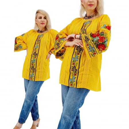 Ръкав 3/4 - Ie Traditionala Tuca ( Masuri de la S la 6XL )