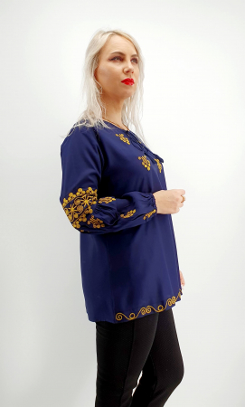 Bluza stilizata cu broderie Jeni [2]