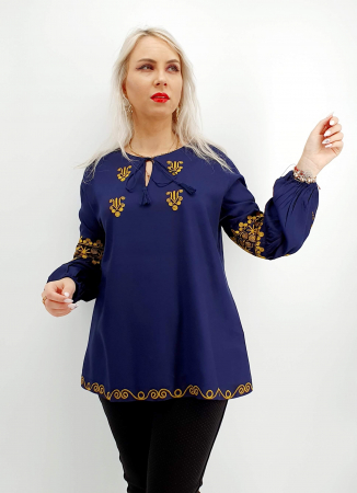 Bluza stilizata cu broderie Jeni [1]